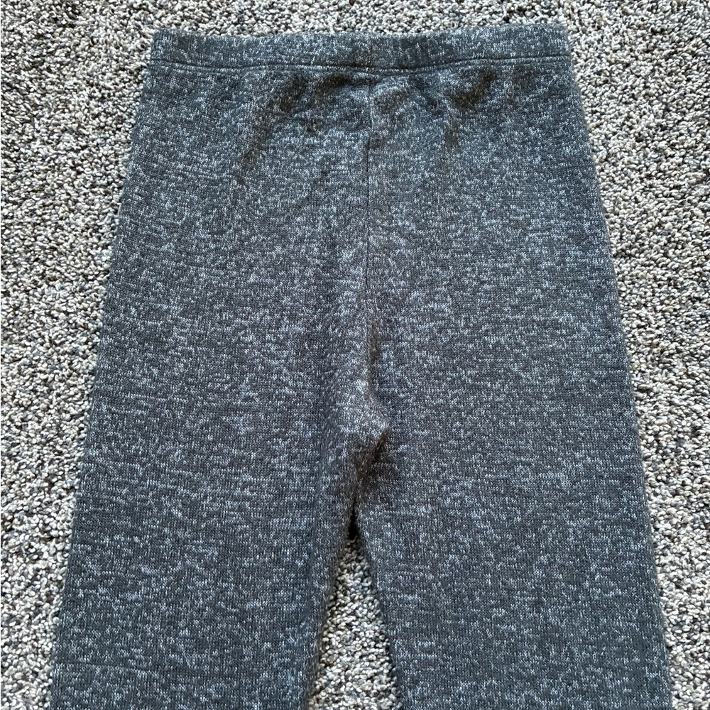 FINAL SALE 3/31/26 Okie Dokie Toddler Girl Gray Marl Ruffle Hem Leggings,Size 3T - Picture 5 of 7